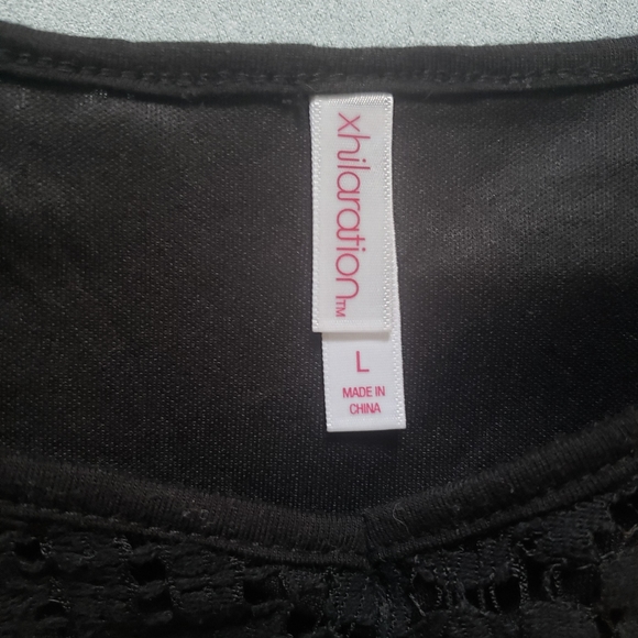 Xhilaration Black Lace Romper - Picture 5 of 5